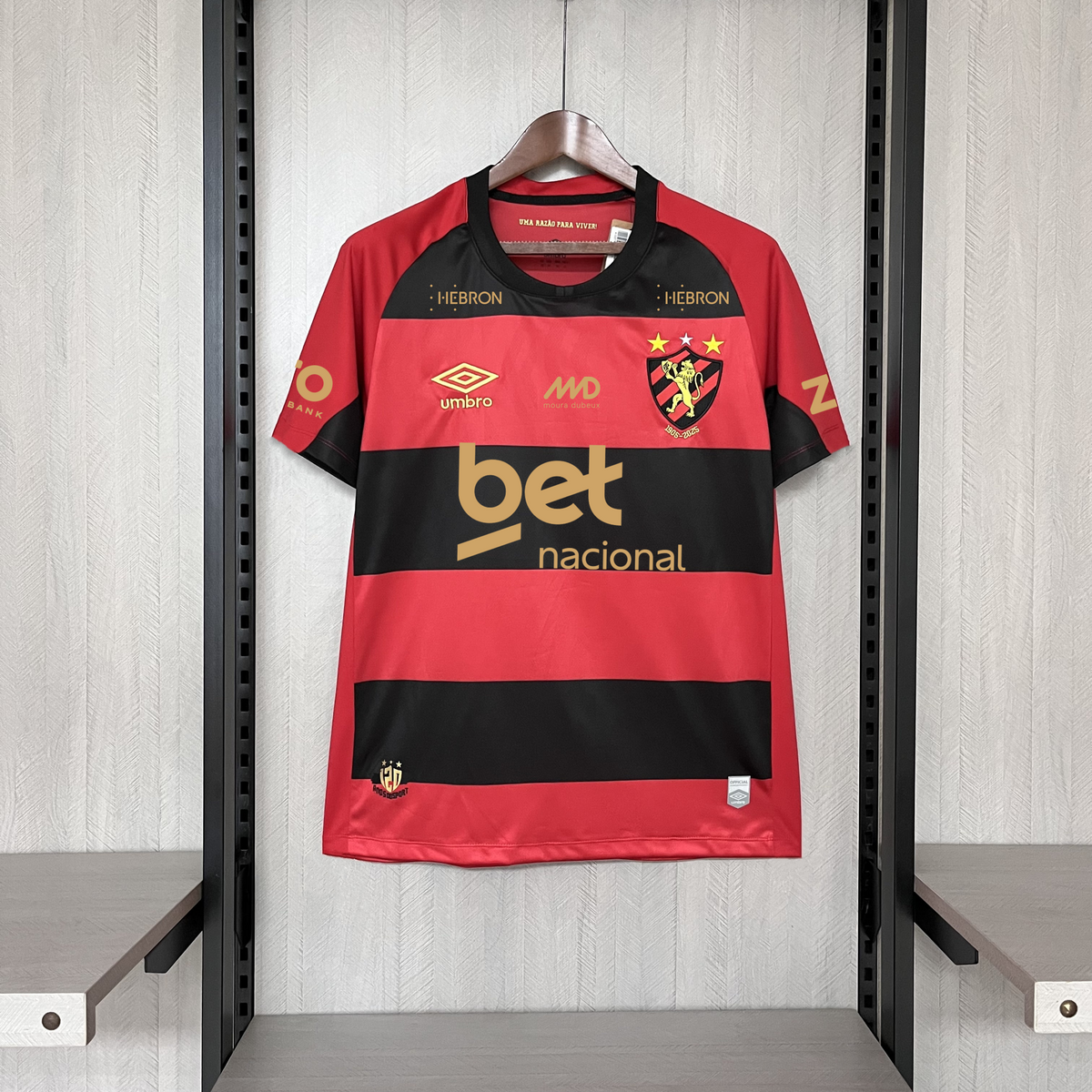 Camisa Sport Recife Home + Patrocínios Umbro 25/26 - Versão Torcedor