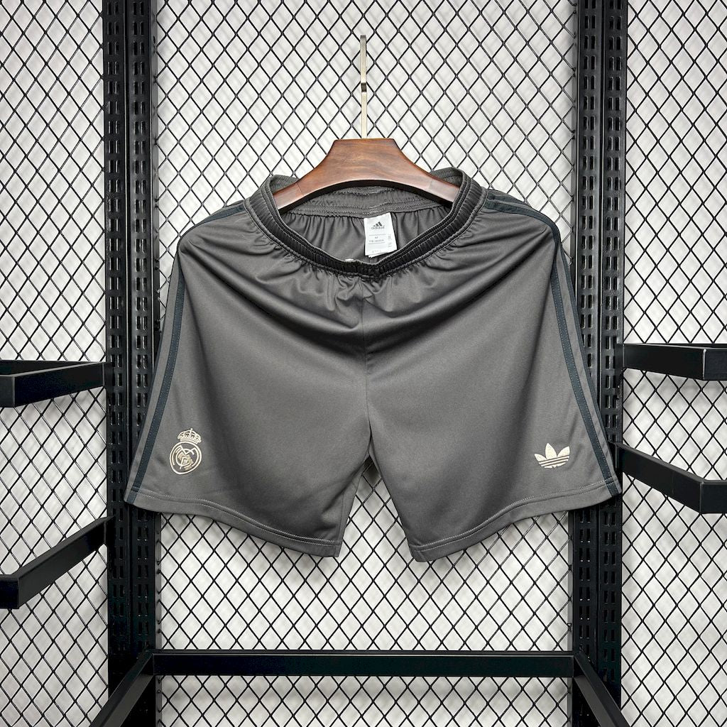 Short  Real Madrid Third 24/25 - Adidas Torcedor Masculina - Lançamento