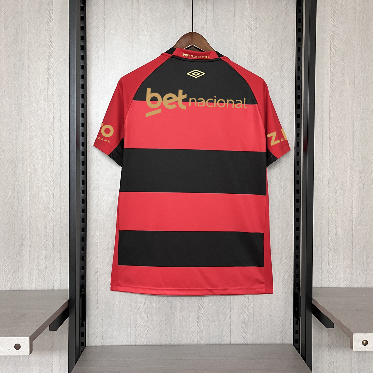 Camisa Sport Recife Home + Patrocínios Umbro 25/26 - Versão Torcedor