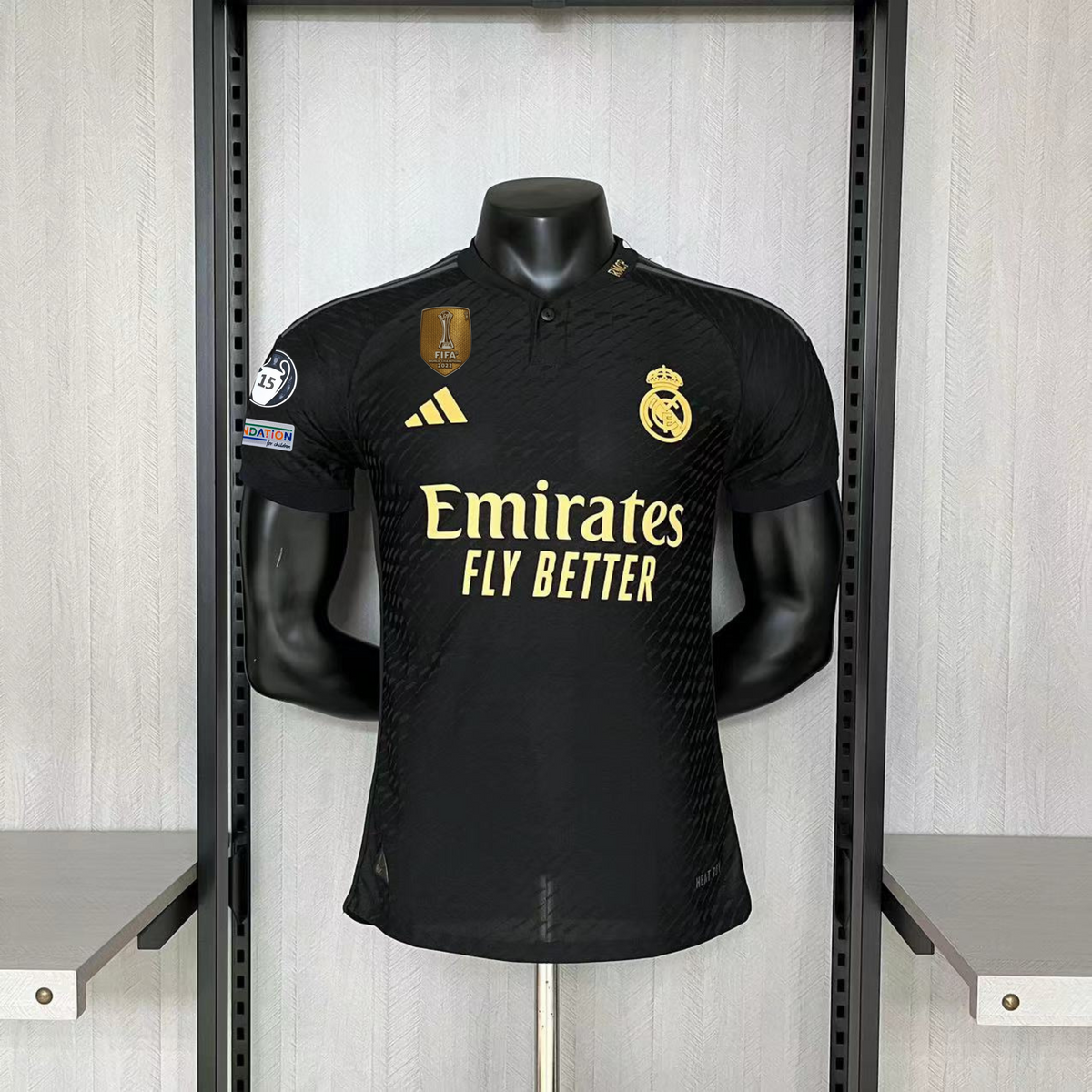 Camisa Real Madrid Away + Patch 23/24 - Versão Jogador