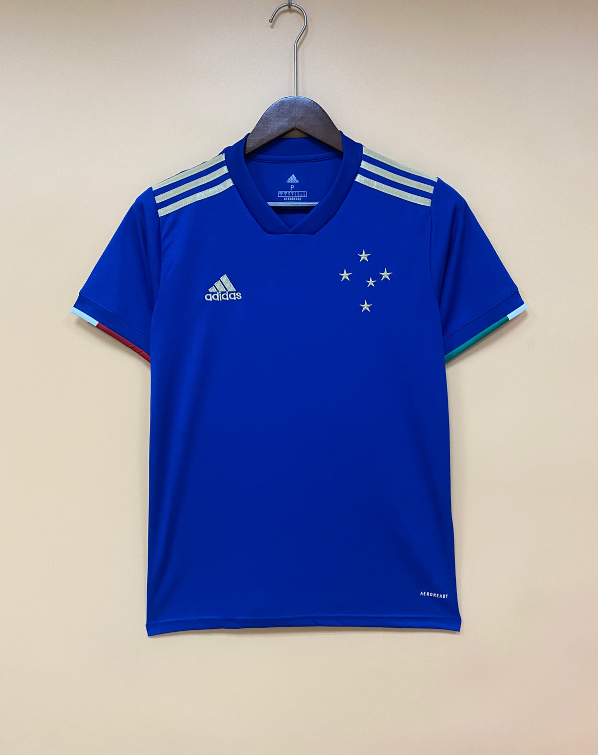Camisa Cruzeiro 100 Anos Adidas 21/22 - Versão Torcedor Azul
