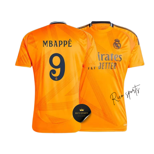 Camisa Real Madrid Away 24/25 9 Mbappé - Adidas Torcedor Masculina - Lançamento