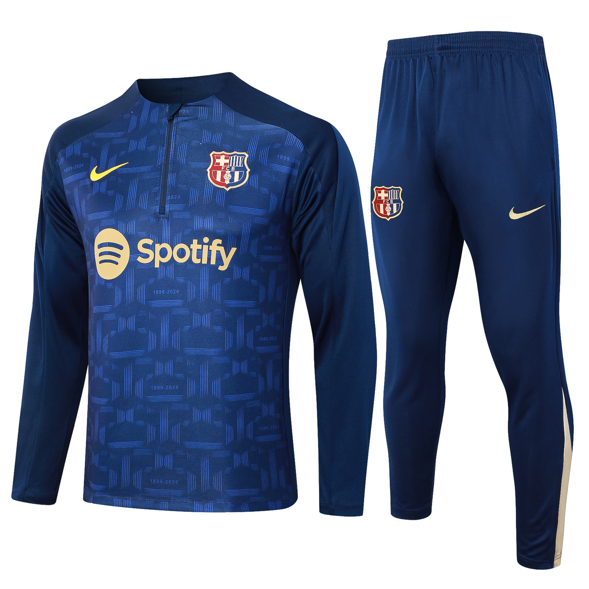 Conjunto de Treino Barcelona 24/25 Azul
