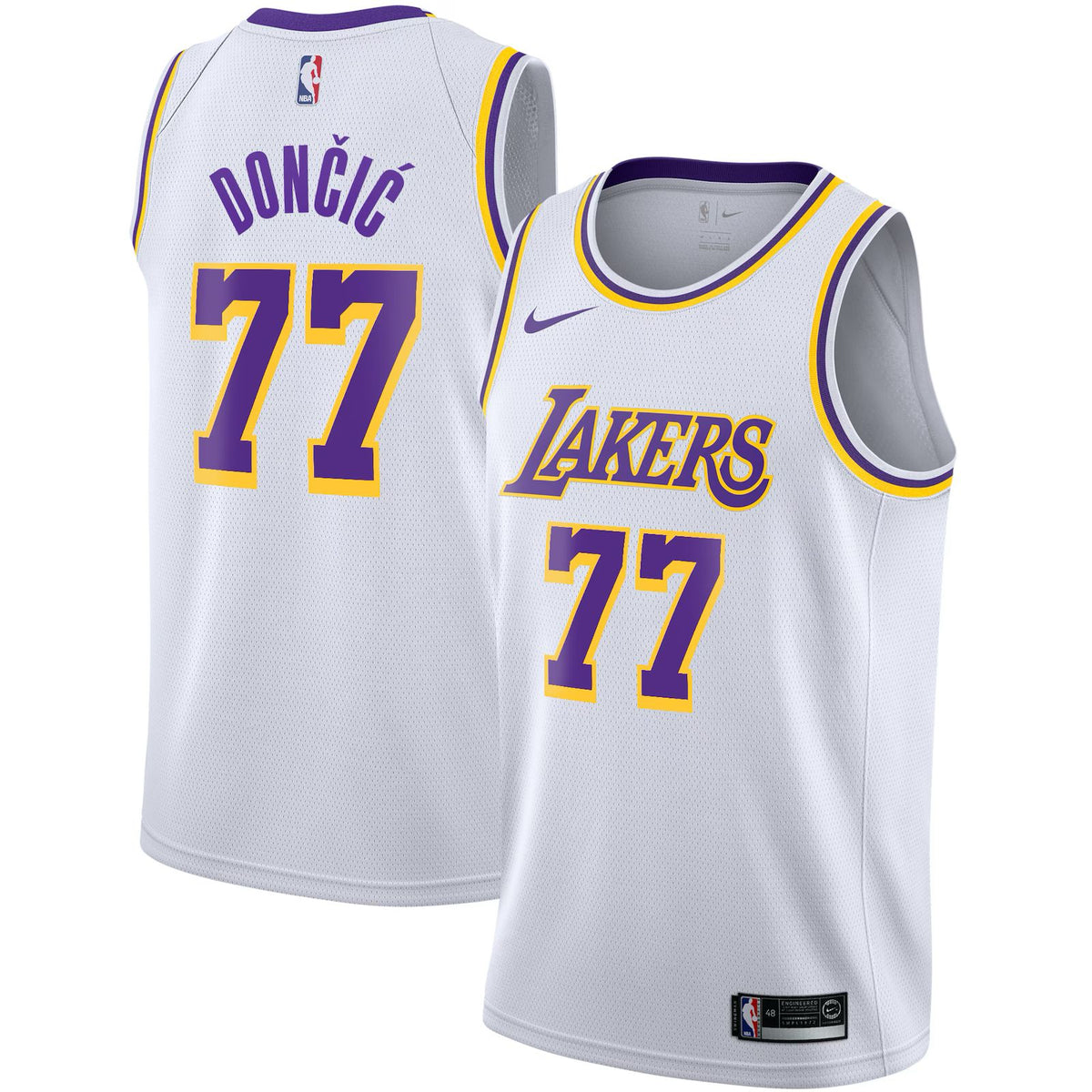 Camisa NBA Lakers #77 Doncic  - 24/25