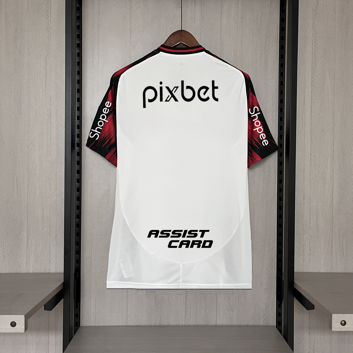Camisa Flamengo Away + Patrocínios adidas 25/26 - Versão Torcedor