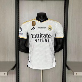Camisa Real Madrid home + Patch 23/24 - Versão Jogador