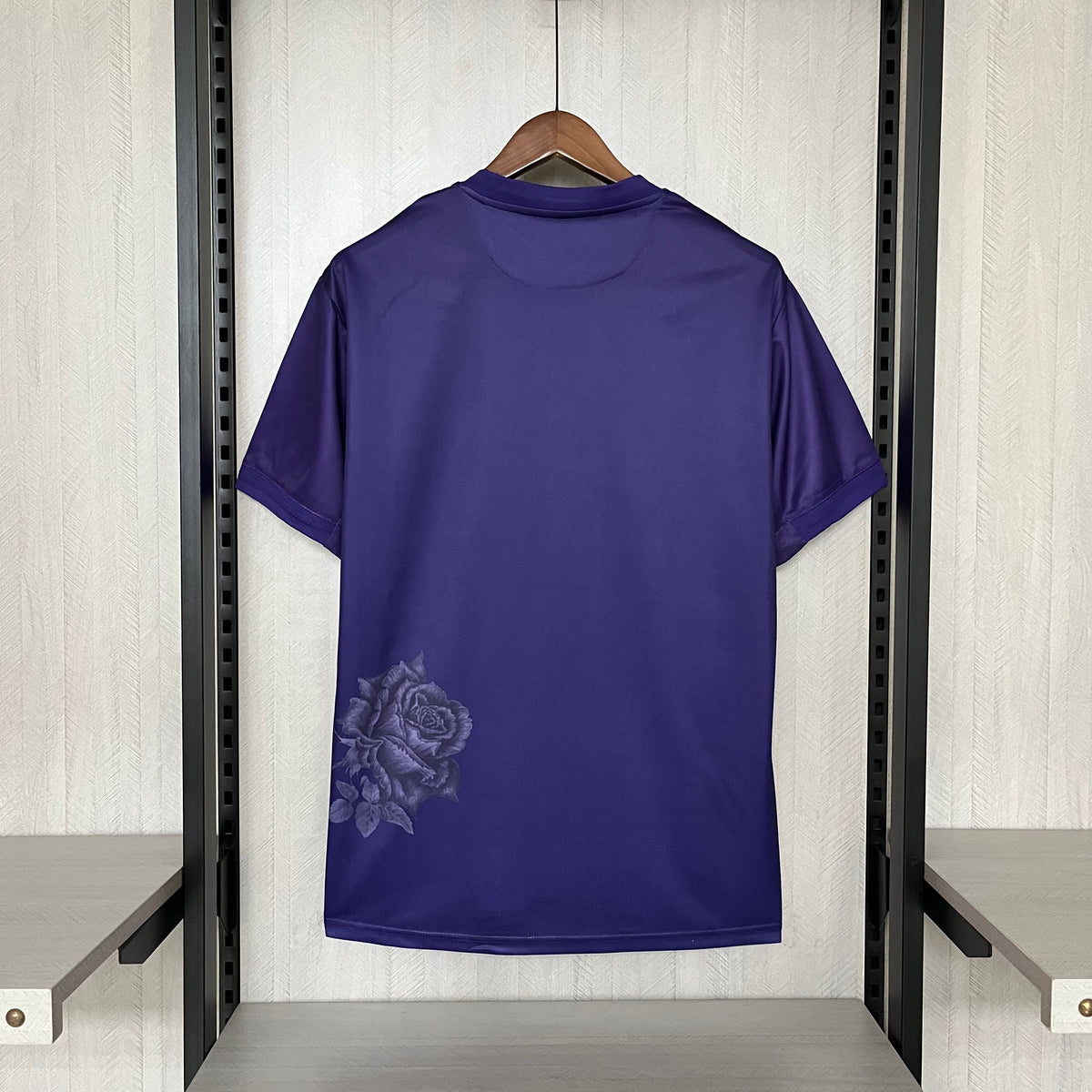 Camisa Real Madrid Y3 24/25  Torcedor Adidas Masculina - Roxa