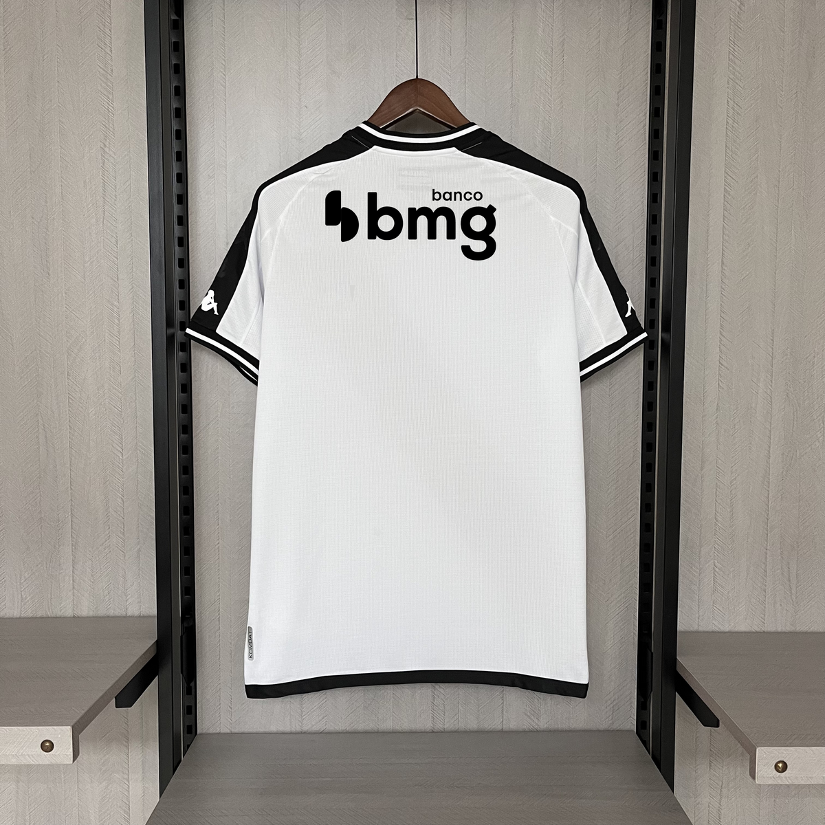 Camisa Vasco da Gama Branca + Patrocínios Kappa 24/25 - Versão Torcedor