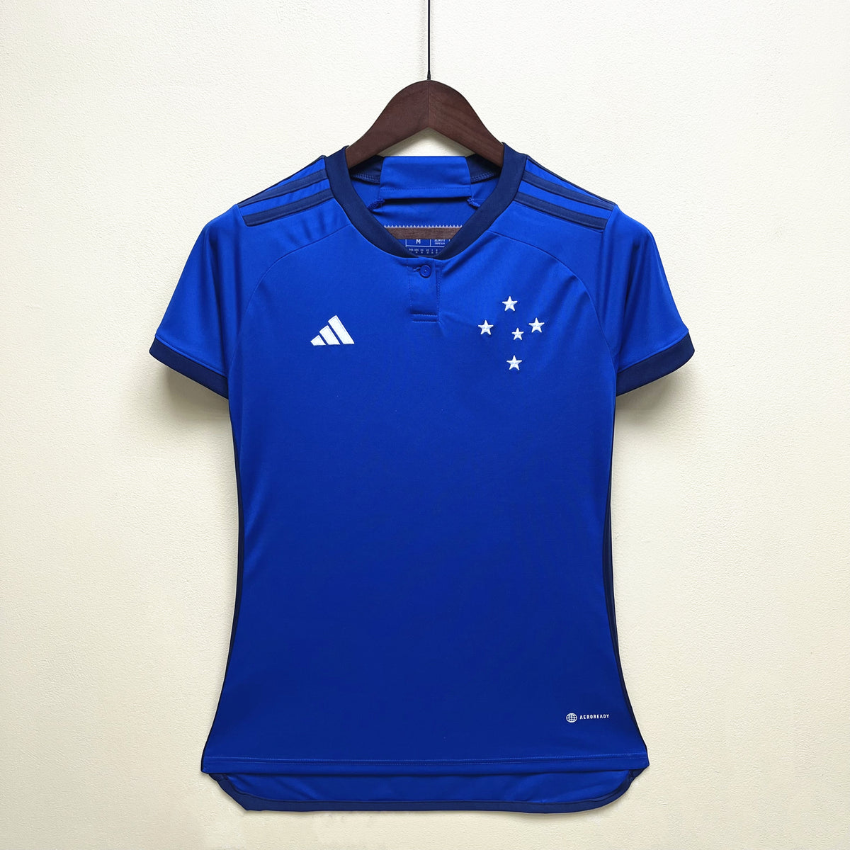 Camisa Cruzeiro Home Adidas Feminina 23/24 - Versão Torcedor
