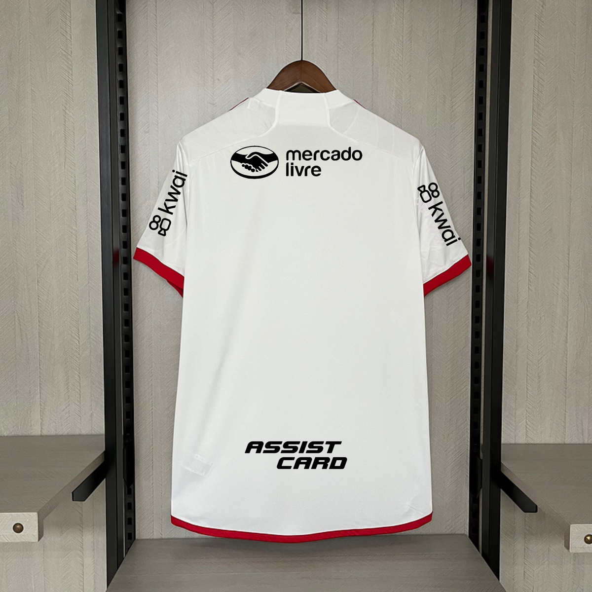 Camisa Flamengo Away + Patrocínios adidas 24/25 - Versão Torcedor