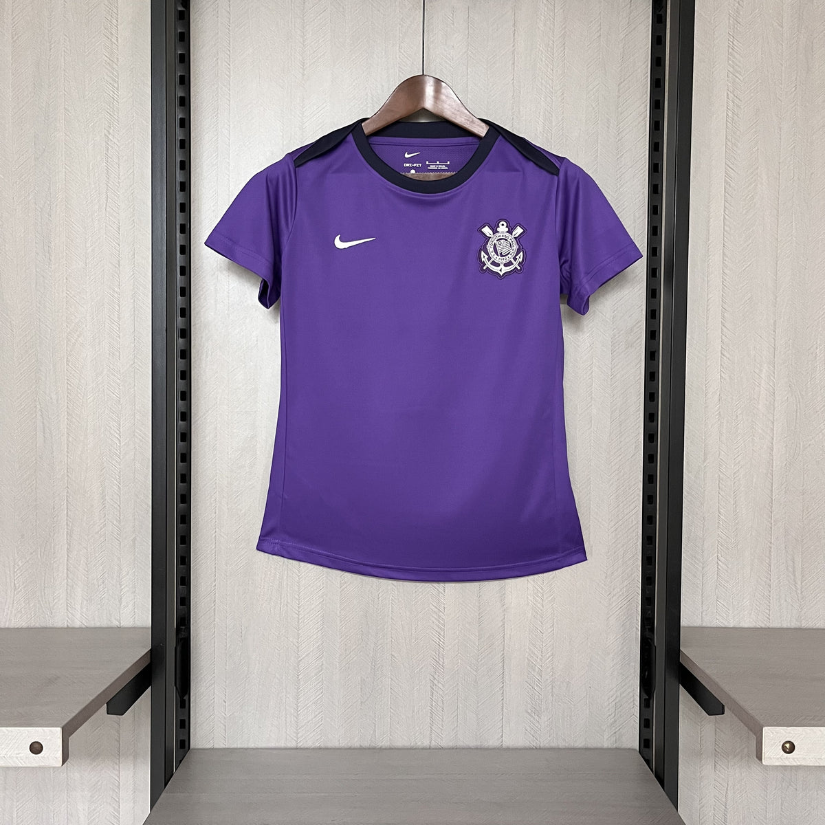 Camisa Corinthians Treino 25/26 Nike Feminina - Roxo